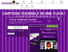 Tablet Screenshot of cartoonize.net
